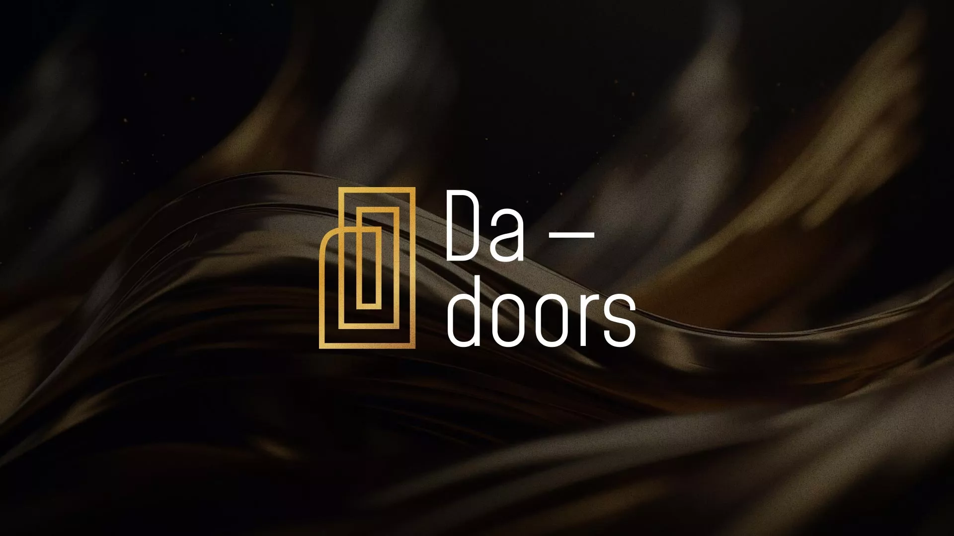Разработка логотипа для компании «DA-DOORS» в Октябрьском